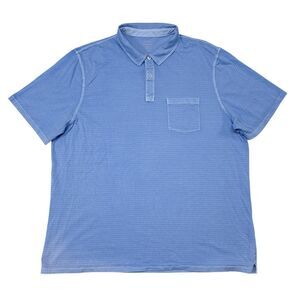 Vineyard Vines Island Polo Shirt Men Size XXL Blue Summer Vacation Preppy Resort